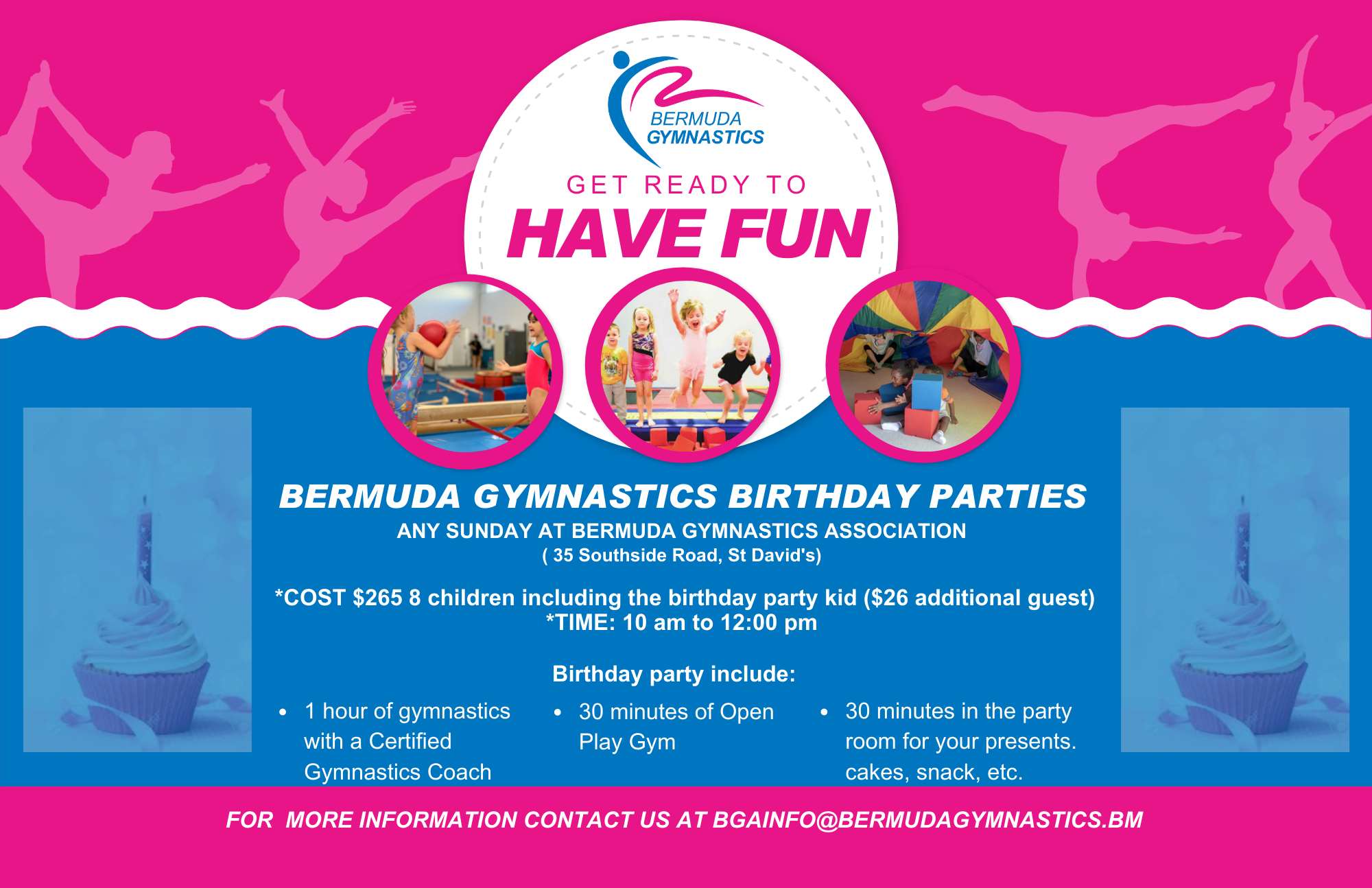 BGA Flyer - birthday party 22